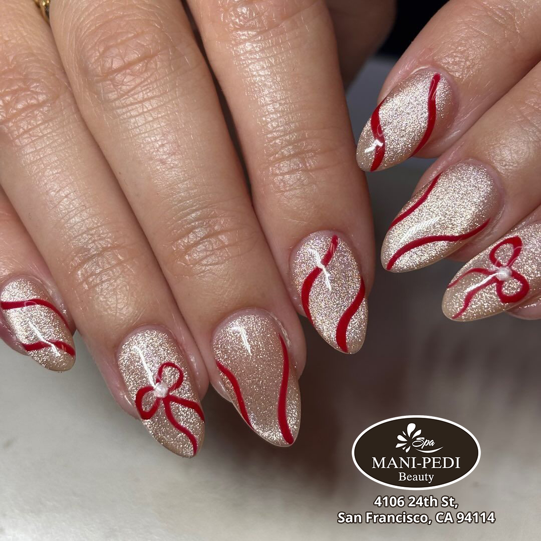 Holiday - Festive - Christmas Nail 